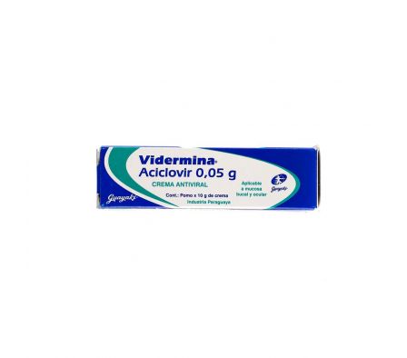 VIDERMINA CREMA POMO X 10 GRAMOS