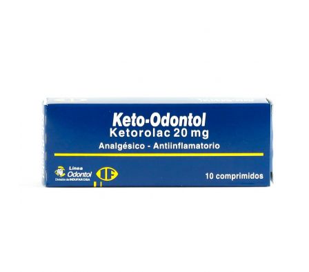 KETO-ODONTOL CJ X 10 COMPRIMIDOS