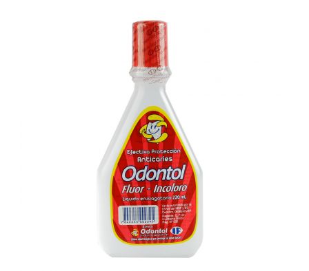 ODONTOL FLUOR ENJUAGUE BUCAL X 220 ML. FRASCO