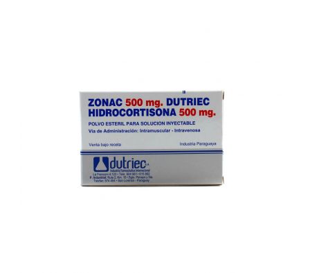ZONAC 500 MG.FCO. X 1 AMPOLLA