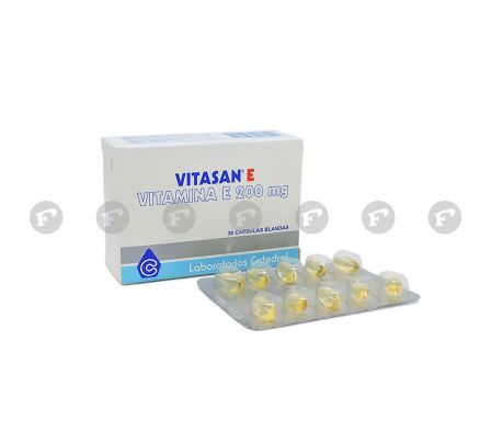 VITASAN E 200 CJ X 30 CAPSULAS