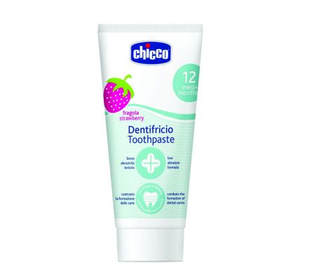 Chicco crema dental sabor fresa cj