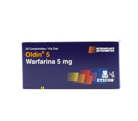 OLDIN 5 MG. CJ X 30 COMPRIMIDOS