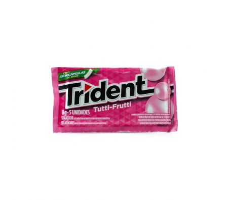 TRIDENT TUTTI-FRUTTI PAQ. X 8,5 GR../.