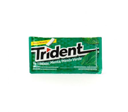 TRIDENT MENTA PAQ. X 8,5 GR../.