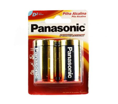 PANASONIC PILA ALK D GRANDE POWER X 2 PAQUETE