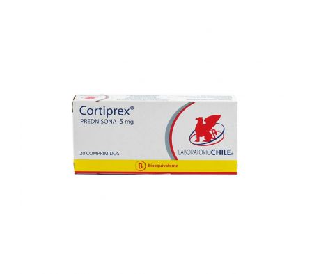 CORTIPREX 5 MG. CJ X 20 COMPRIMIDOS