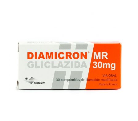 DIAMICRON MR CJ X 30 COMPRIMIDOS