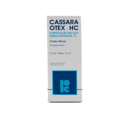 OTEX HC GOTAS OTICAS FRASCO X 5 ML.