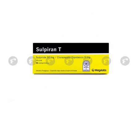 SULPIRAN T CJ X 50 COMP.