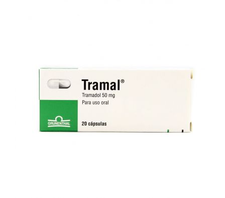 TRAMAL 50 CJ X 20 CAPSULAS