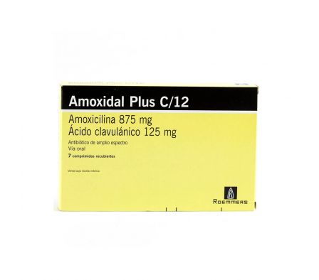AMOXIDAL PLUS C/12 CJ X 7 COMPRIMIDOS