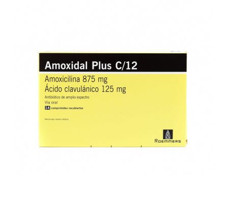 AMOXIDAL PLUS C/12 CJ X 14 COMPRIMIDOS