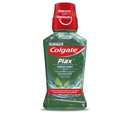 Colgate plax enjuage bucal menta fr.250 ml.*|
