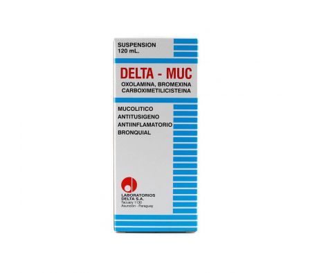 DELTA MUC JARABE FRASCO X 125 ML.