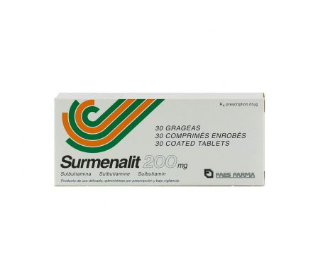SURMENALIT 200 MG. CJ X 30 COMPRIMIDOS