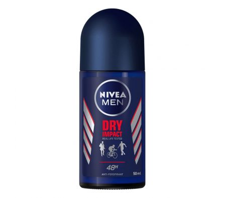 Nivea deo roll-on dry impact for men fr.50 ml. *-