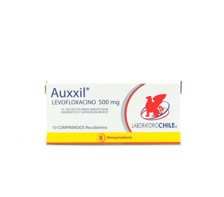 AUXXIL 500 MG. CJ X 10 COMP.