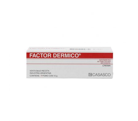 FACTOR DERMICO CREMA X 10 GRAMOS. POMO