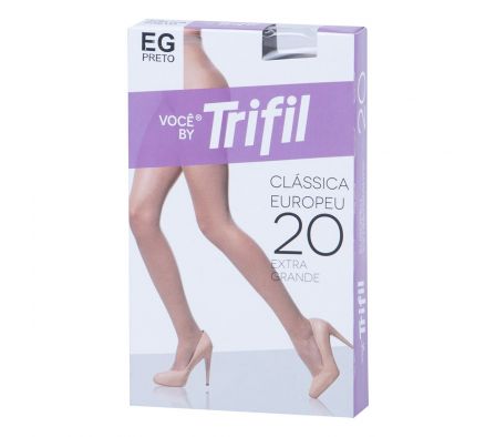 TRIFIL MEDIAS NEGRO EXT.GRANDE Nº008 6305 CJ./.
