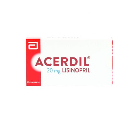 ACERDIL 20 MG. CJ X 30 COMPRIMIDOS
