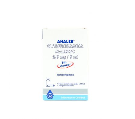 ANALER JARABE FRASCO X 100 ML.