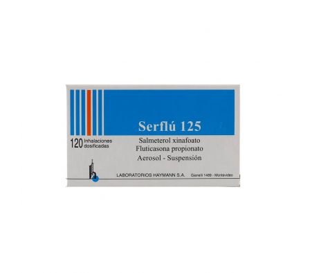 SERFLU 125 MCG.AEROSOL X 120 DOSIS CJ