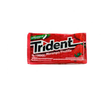 TRIDENT MORANGO PAQ. X 8,5 GR../.