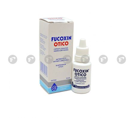 FUCOXIN OTICO GOTAS CJ X 10 ML.