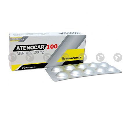 ATENOCAR 100 MG. CJ X 30 COMPRIMIDOS