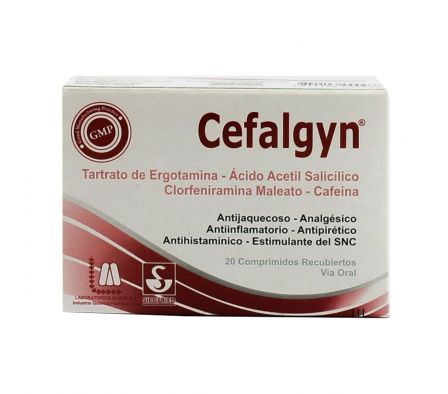CEFALGYN CJ X 20 COMPRIMIDOS