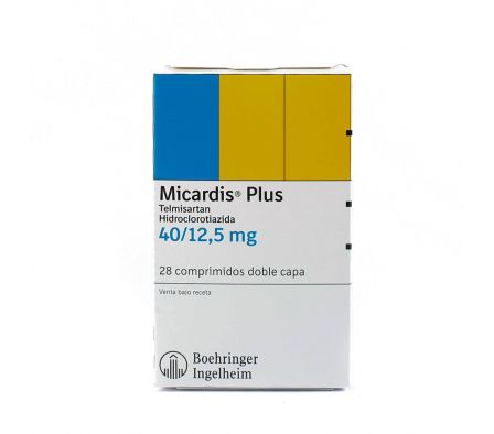 MICARDIS PLUS 40/12,5 MG. CJ X 28 COMP.