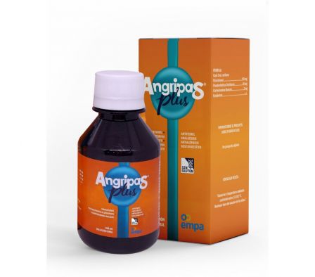 ANGRIPAS PLUS JARABE FRASCO X 100 ML.