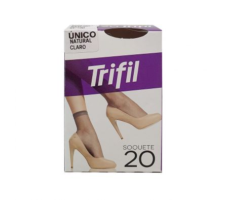 TRIFIL MEDIAS NATURAL SOQUETE R.6126/268 UNID../.