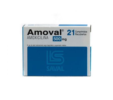 AMOVAL 500 MG. CJ X 21 COMPRIMIDOS