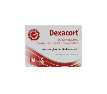 DEXACORT CJ X 20 COMPRIMIDOS