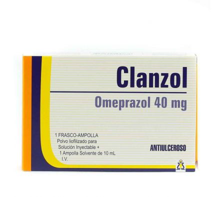 CLANZOL 40 MG. INYECT. CJ X 1 AMP.
