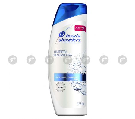 Head & Shoulders limpieza renovadora shampoo fr.375 ml.