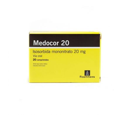 MEDOCOR 20 MG. CJ X 20 COMPRIMIDOS