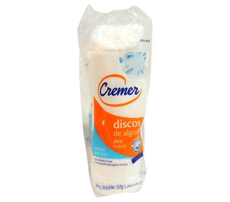 Cremer discos de algodón paq.37 gr.