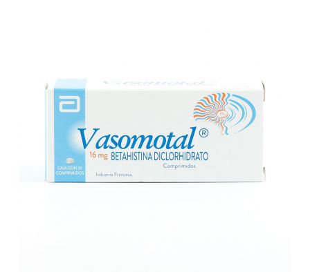 VASOMOTAL 16 MG. CJ X 30 COMPRIMIDOS
