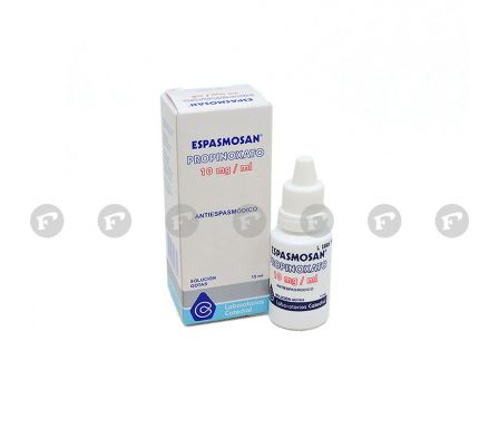 ESPASMOSAN GOTAS FRASCO X 15 ML.