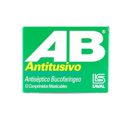 AB ANTITUSIVO CJ X 12 COMPRIMIDOS