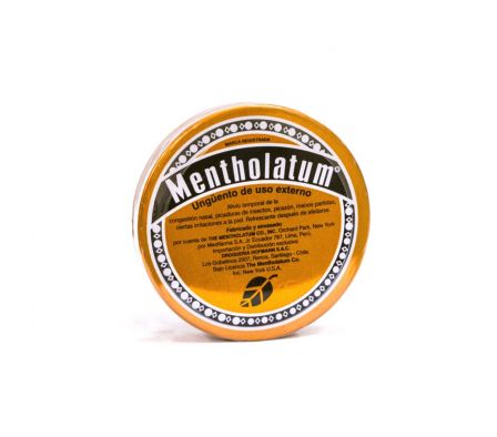 MENTHOLATUM UNG.LATA 5 GR.X 1 UNID