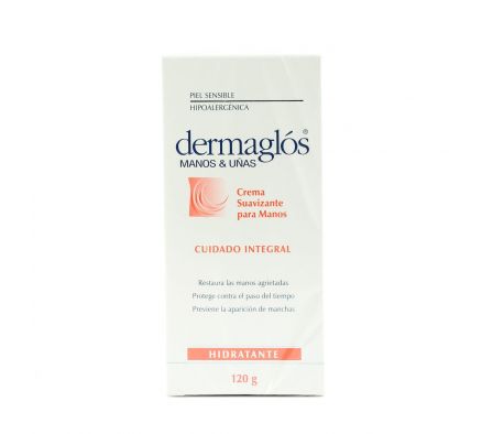 DERMAGLOS MANOS Y UÑAS HIDRAT.CREMA CJ X 120 GRAMOS