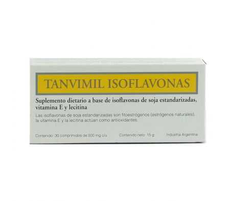 TANVIMIL ISOFLAVONAS CJ X 30 COMPRIMIDOS