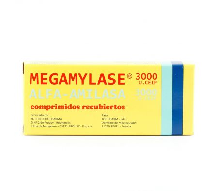 MEGAMYLASE CJ X 24 COMPRIMIDOS