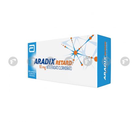 ARADIX RETARD 10 MG. CJ X 30 COMPRIMIDOS