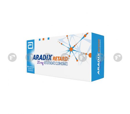 ARADIX RETARD 20 MG. CJ X 30 COMPRIMIDOS