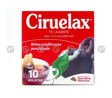 CIRUELAX TE BOLSITAS CJ X 10 SOBRES